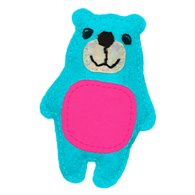 Bear sewing template for Made By Me sewing machine