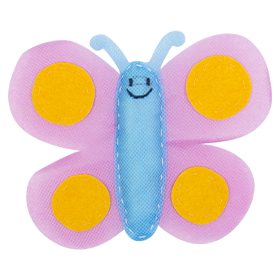 Butterfly sewing template for Made By Me sewing machine