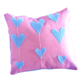 Pillow sewing template for Made By Me sewing machine