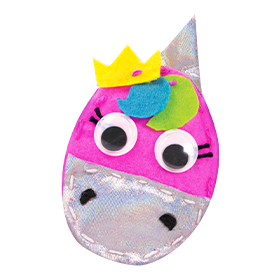 Unicorn sewing template for Made By Me sewing machine
